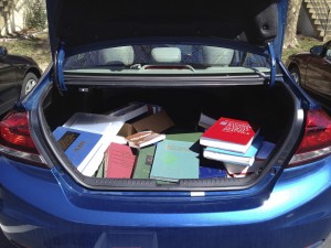 Trunk Full of Books